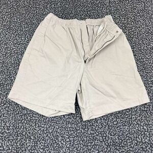 Vintage David Taylor Shorts Men Medium Beige Chino Outdoor Pocket Cotton Size 29